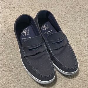 Cole Haan Blue Loafers Slip-Ons Casual sz 11.5